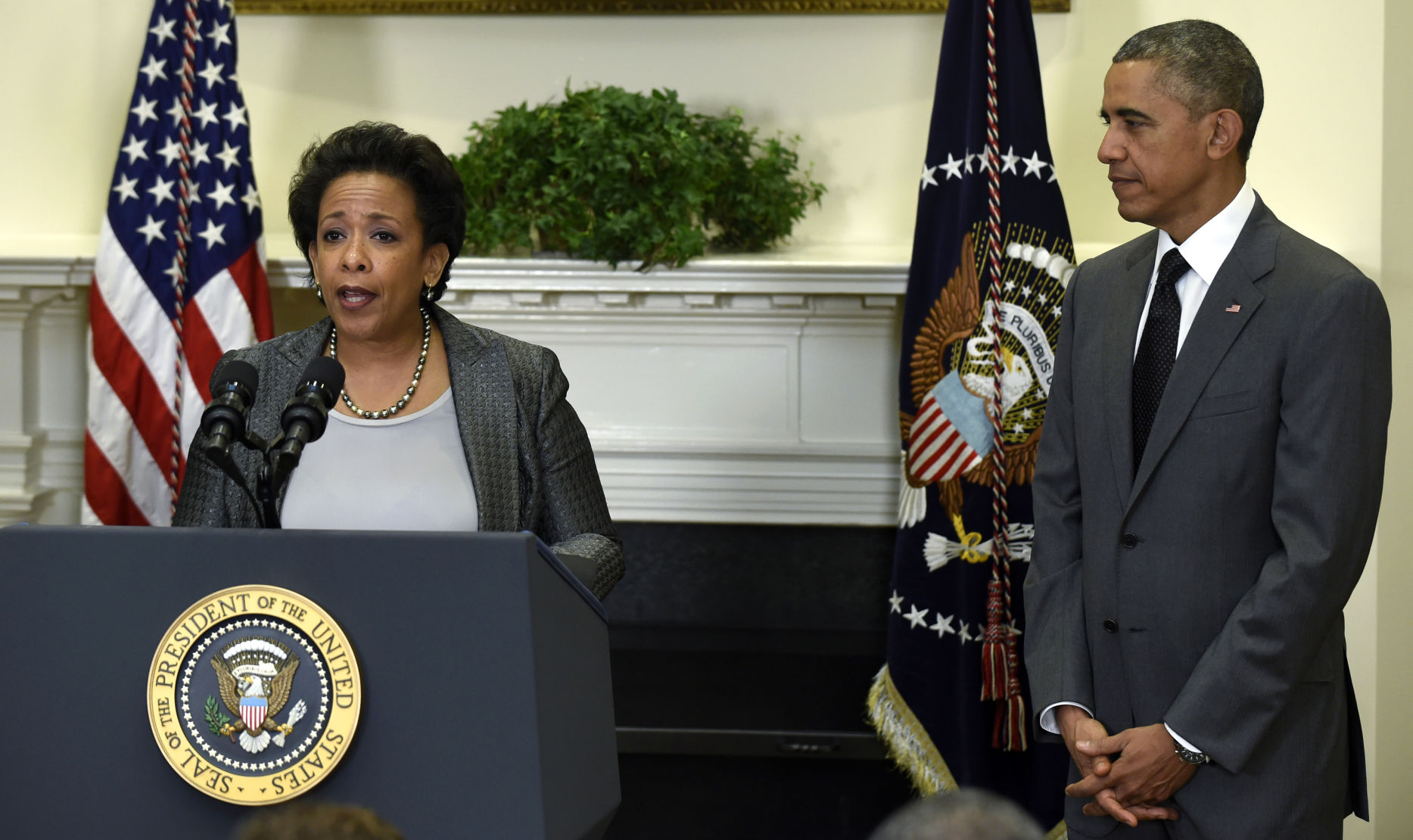 2014: Barack Obama & Loretta Lynch